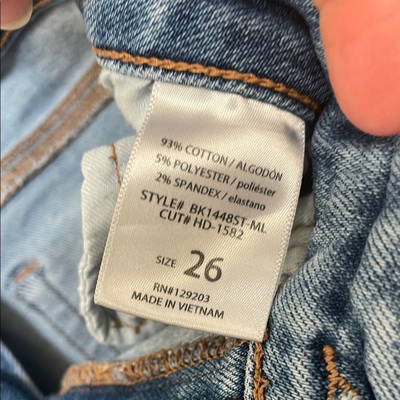 High Rise Blue Jeans - Picture 3 of 6